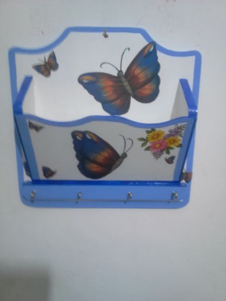 porta carta borboleta